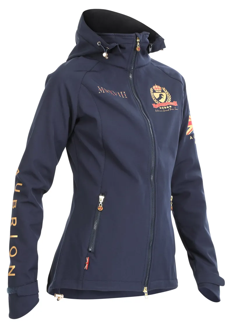 Shires Aubrion Team Softshell Jacket Ladies in Navy-1